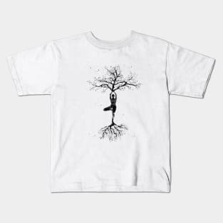 Yoga Pose Kids T-Shirt